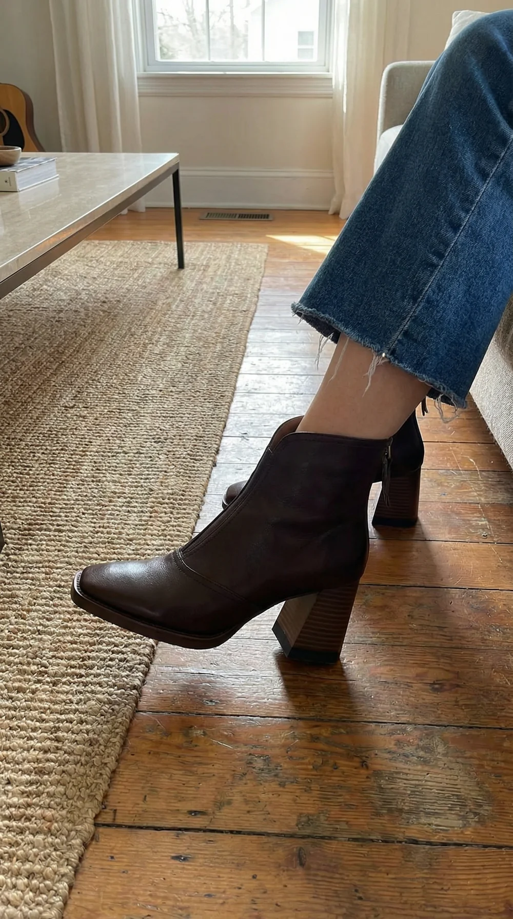 Cliente Sutile Roma con stivali eleganti